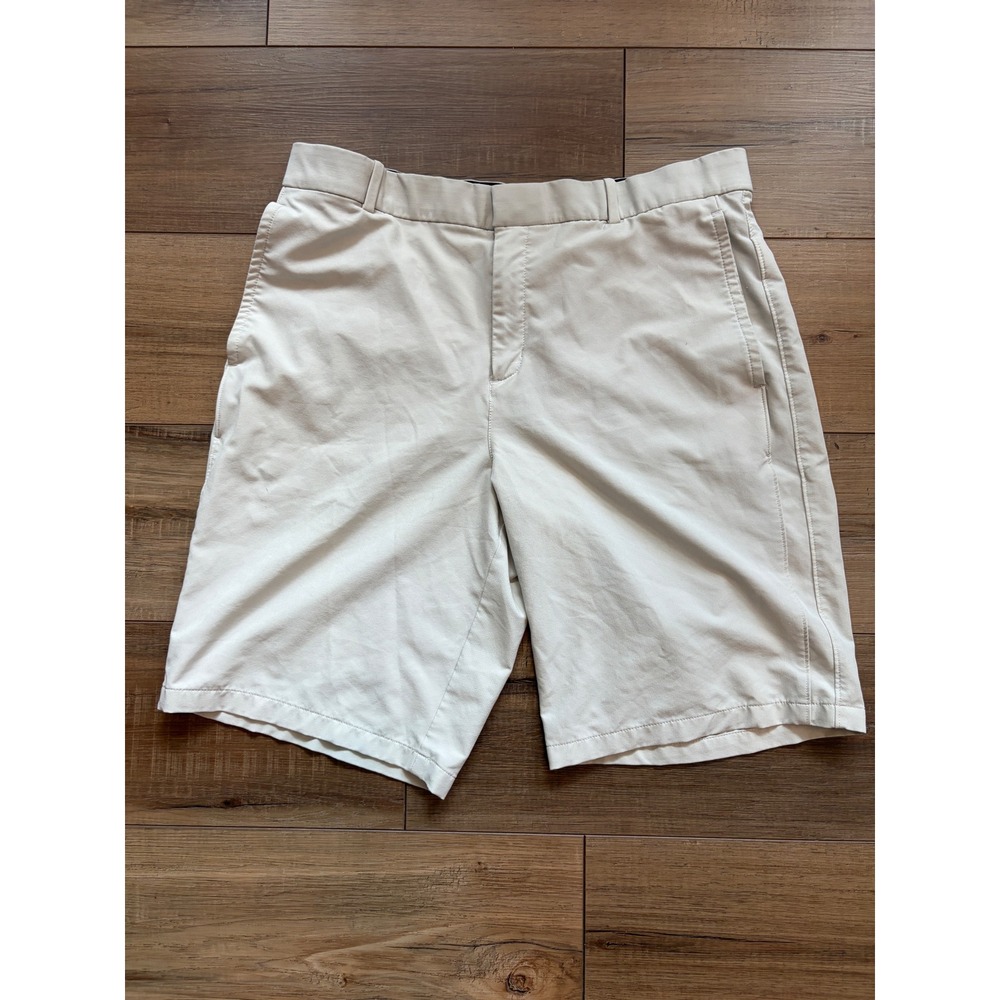 Nike Dri-FIT Mens Golf Shorts Light Bone Beige AJ5495-072 Size 34